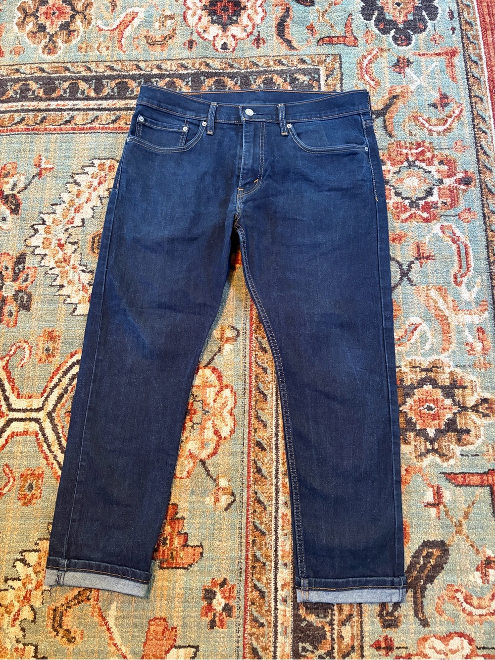 Levi's Indigo Straight-Leg Men's Jeans